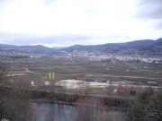 A Ra vista desde el mirador. A Ra, Orense